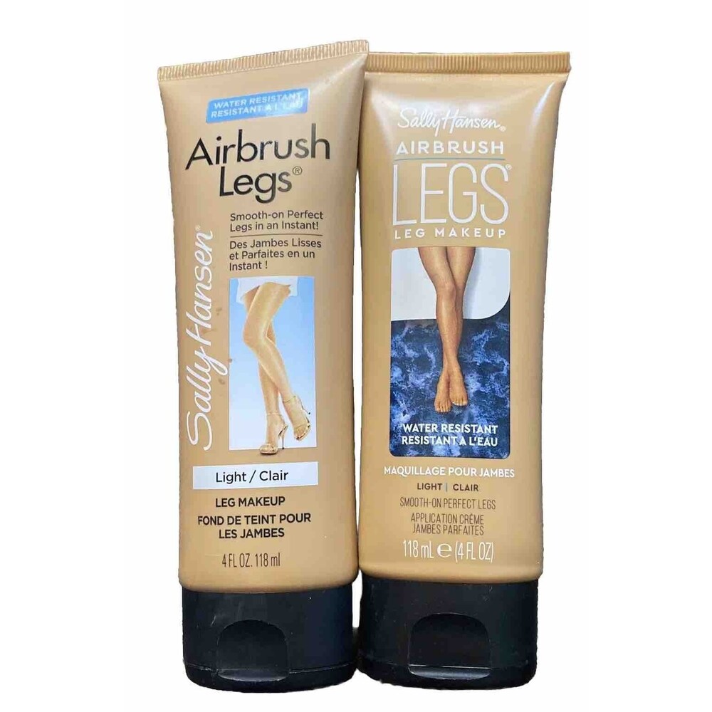 Sally Hansen Airbrush Legs Lotion Light Water Resistant 4 Oz Lot Of 2